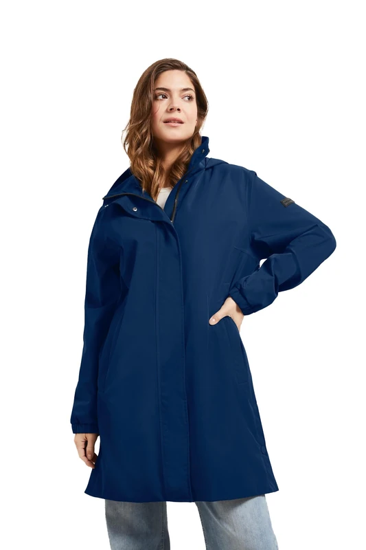 bugatti Women's 560800-51230 Coat, Navy-390, XS/S