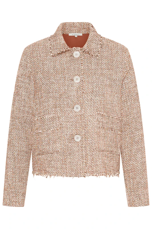 bugatti Women's W4071-45889 Jacket, Orange-660, 42