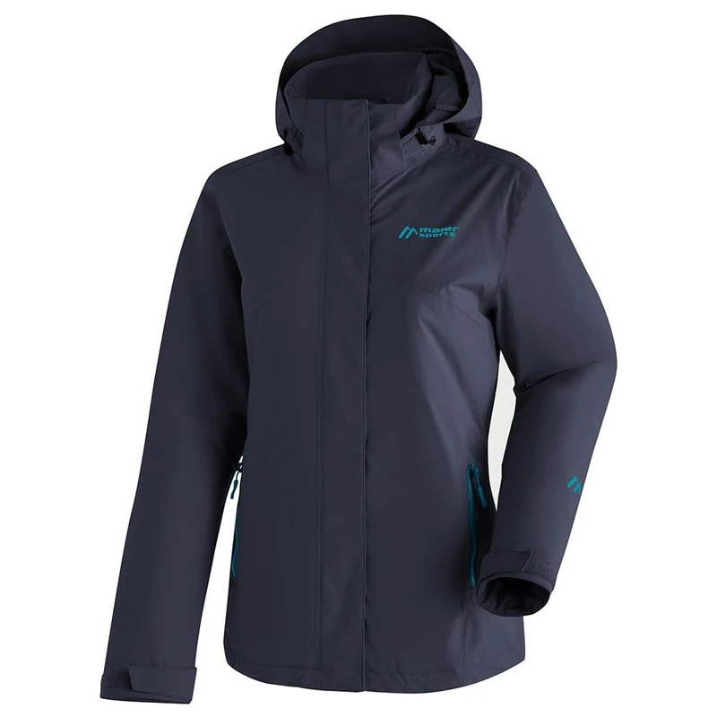 Maier Sports Metor Therm Rec W Women's Functional Jacket, Breathable & Waterproof, Dark Blue, Size 21