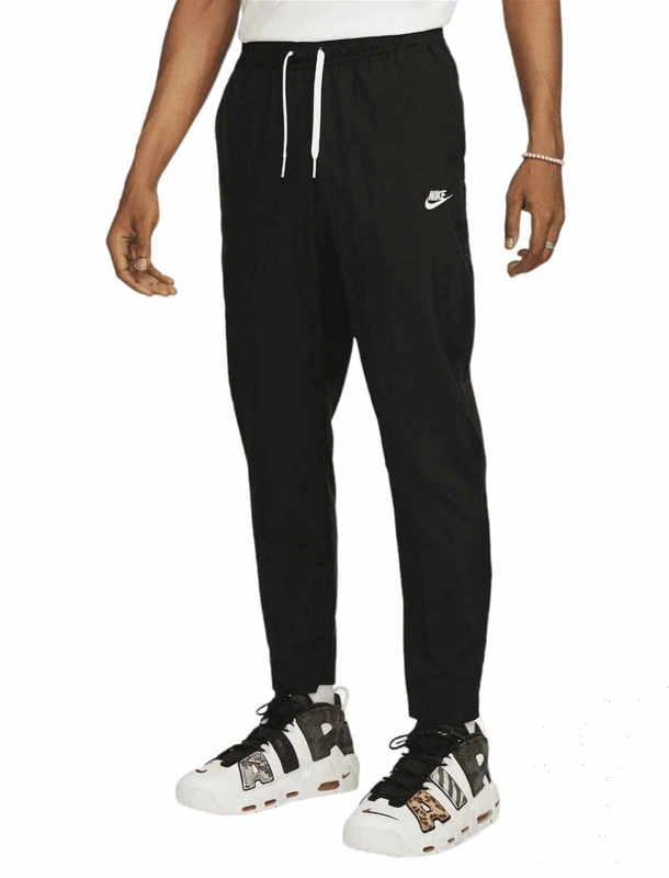 NIKE FB7406-010 M NK Club WVN LTWT Pant Pants Men's Black/White Size 4XL-T