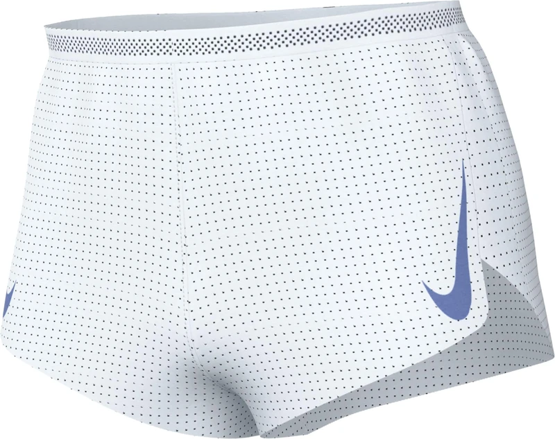 NIKE CJ7837-100 M NK AROSWFT 2IN Short Shorts Men's White/Polar Size 2XL