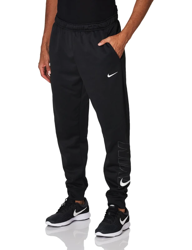 NIKE FB6892-010 M NK TF Pant Taper HBR Pants Men's Black/White Size XL