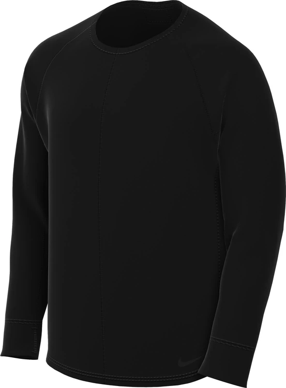 NIKE FB7775-010 M NY DF STMT JRSY CREW Sweatshirt Men's BLACK/BLACK Size M