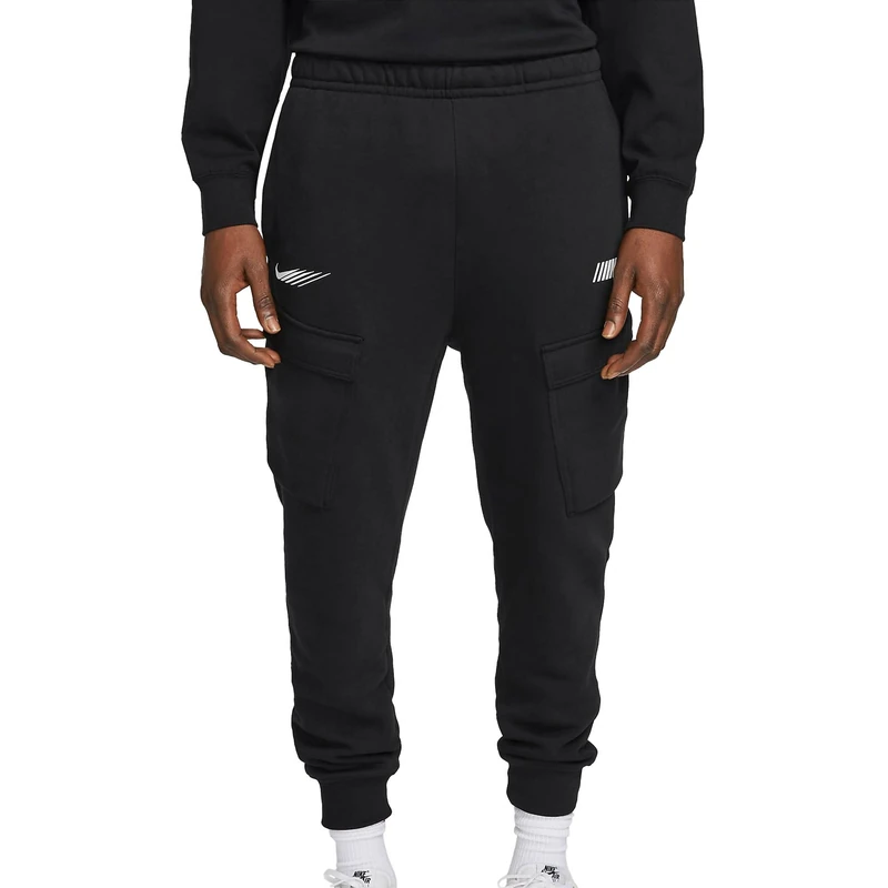 NIKE FN5200-010 M NSW SI Cargo Pant FLC BB Pants Men's Black Size 2XL