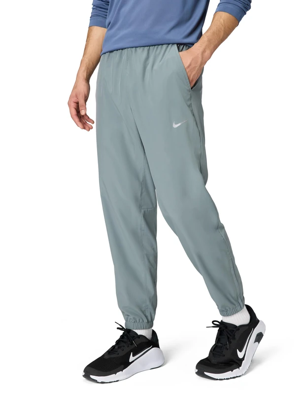 NIKE FB7497-084 M NK DF Form Pant TPR Pants Men's Smoke Grey/Black/Reflective SILV Size M