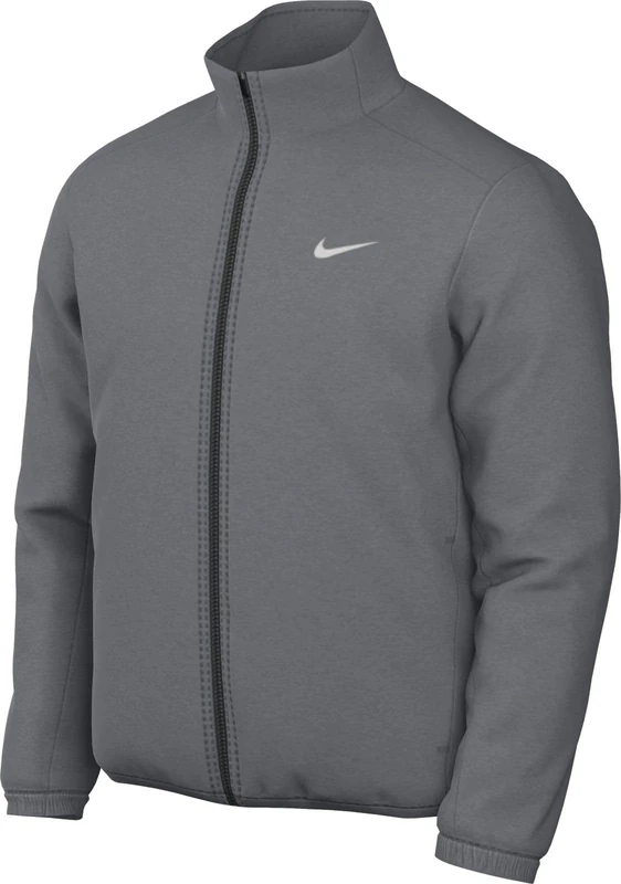 NIKE FB7499-084 M NK DF FORM JKT Jacket Men's SMOKE GREY/REFLECTIVE SILV Size S