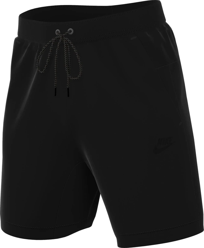 NIKE DX0828-010 M NK TECH LGHTWHT Short Shorts Men's Black/Black Size XL