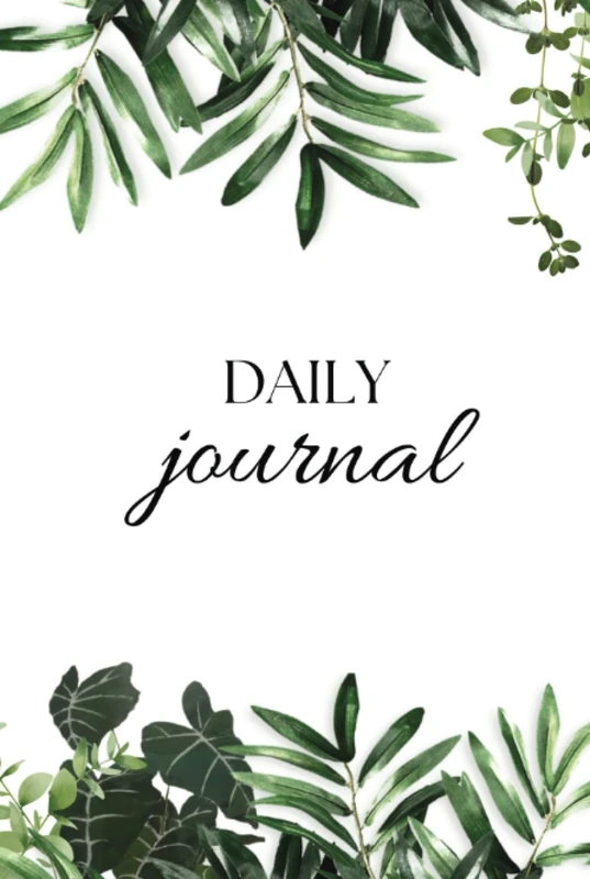All In One Hardcover Weekly Planner & Daily Journal + To Do List: Greenery