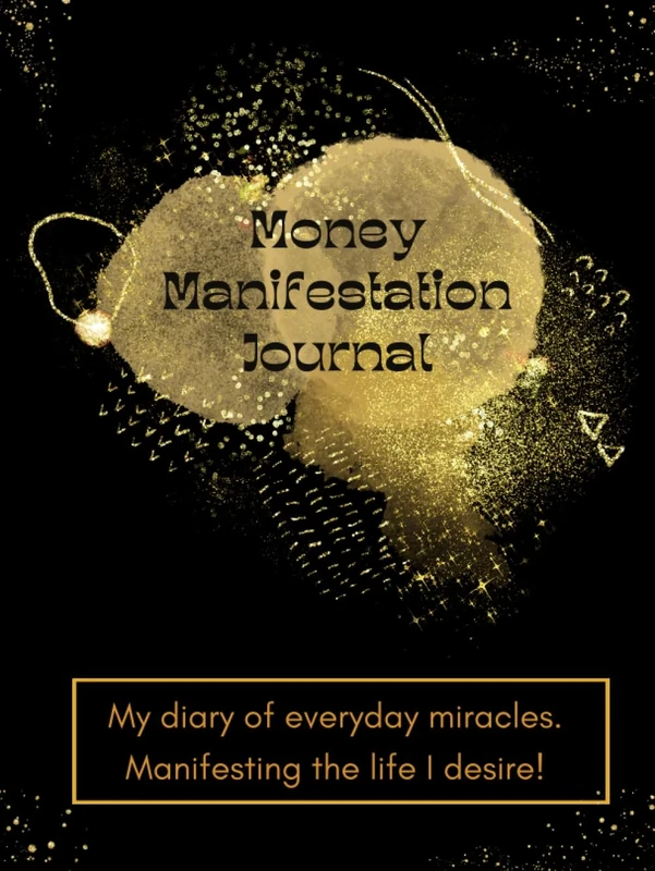 Money Manifestation Journal, Budget Planner and Bill Organizer, Vision Board, To-Do List Journal To Track Finances and Fitness and Save Money, Gratitude Journal