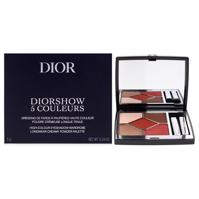 DIOR Diorshow 5 Couleurs Longwear Creamy Powder Eyeshadow Palette - 673 Red Tartan 7 g