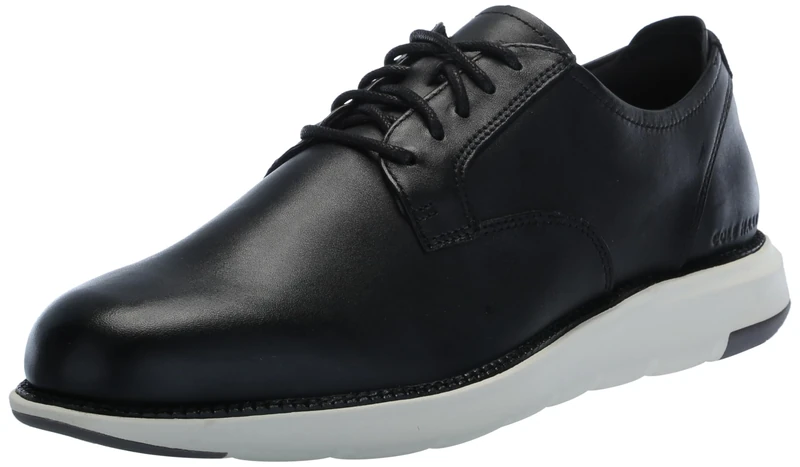 Cole Haan Men's Shoes-Grand Atlantic Oxford, Black Ivory, 10.5 UK