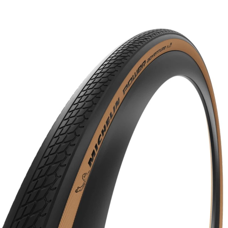 MICHELIN BICYCLE POWER ADVENTURE CLASSIC TAN GRAVEL CITY COMMUTER ROAD TYRE 700X30C TS TLR