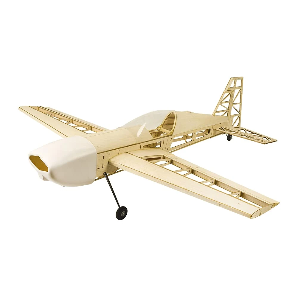 Dancing Wings Hobby RC Balsa Electric Building Airplane EXTRA330 1M Wingspan Need to Built for Adults (X0101B)