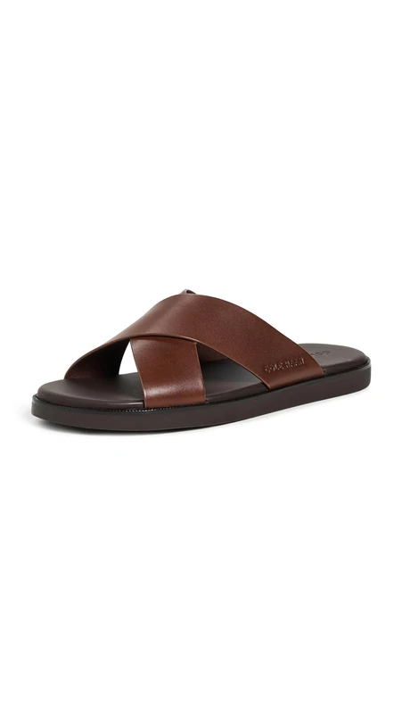 Cole Haan Men's Nantucket Cross Strap Sandal Flat, Ch Woodbury/Ch Dar, 10 UK - Image 1