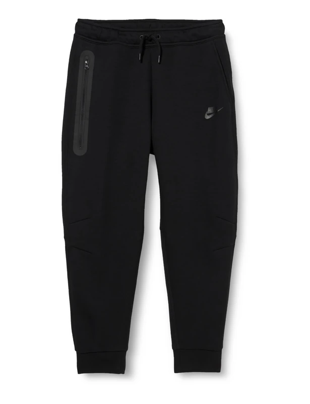 NIKE FD3288-010 B NSW TECH FLC PANT Pants Boy's BLACK/BLACK/BLACK Size XL+