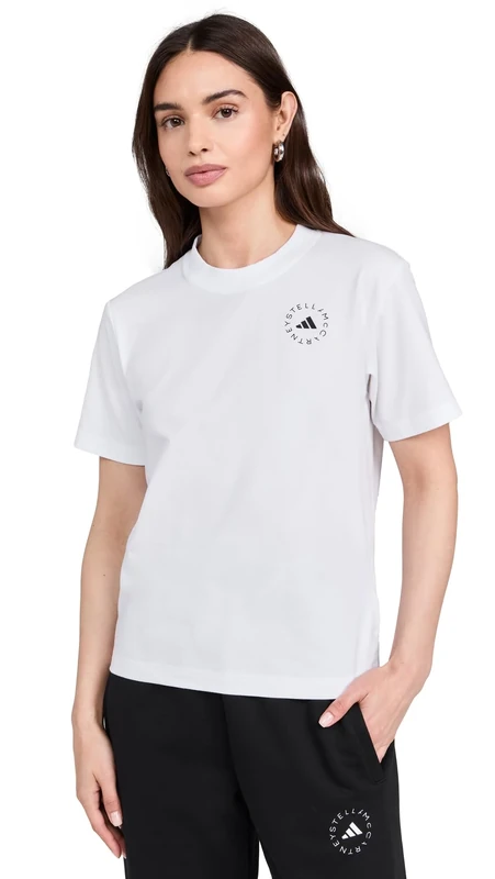 adidas TrueCasuals Regular T-Shirt HR9167, White, M - Image 1