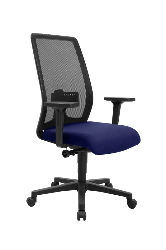 TOPSTAR EUROSTAR 200 Office Swivel Chair, Plastic, Blue/Black, Standard