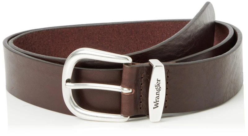 Wrangler Men's Easy Belt, Brown, 90, brown, 90