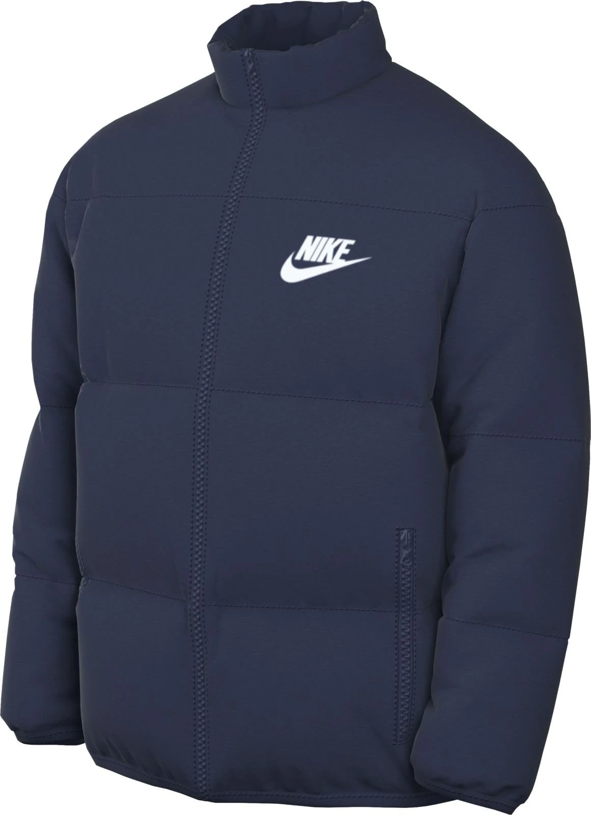 NIKE FB7368-410 M NK TF CLUB PUFFER JKT Jacket Men's MIDNIGHT NAVY/WHITE Size S