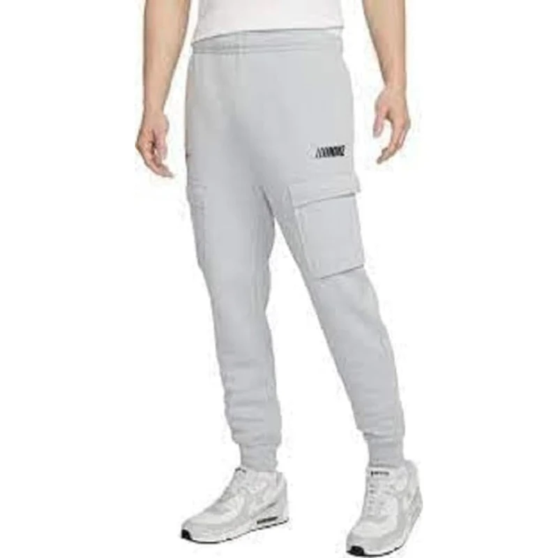 NIKE FN5200-012 M NSW SI Cargo Pant FLC BB Pants Men's Wolf Grey Size 2XL