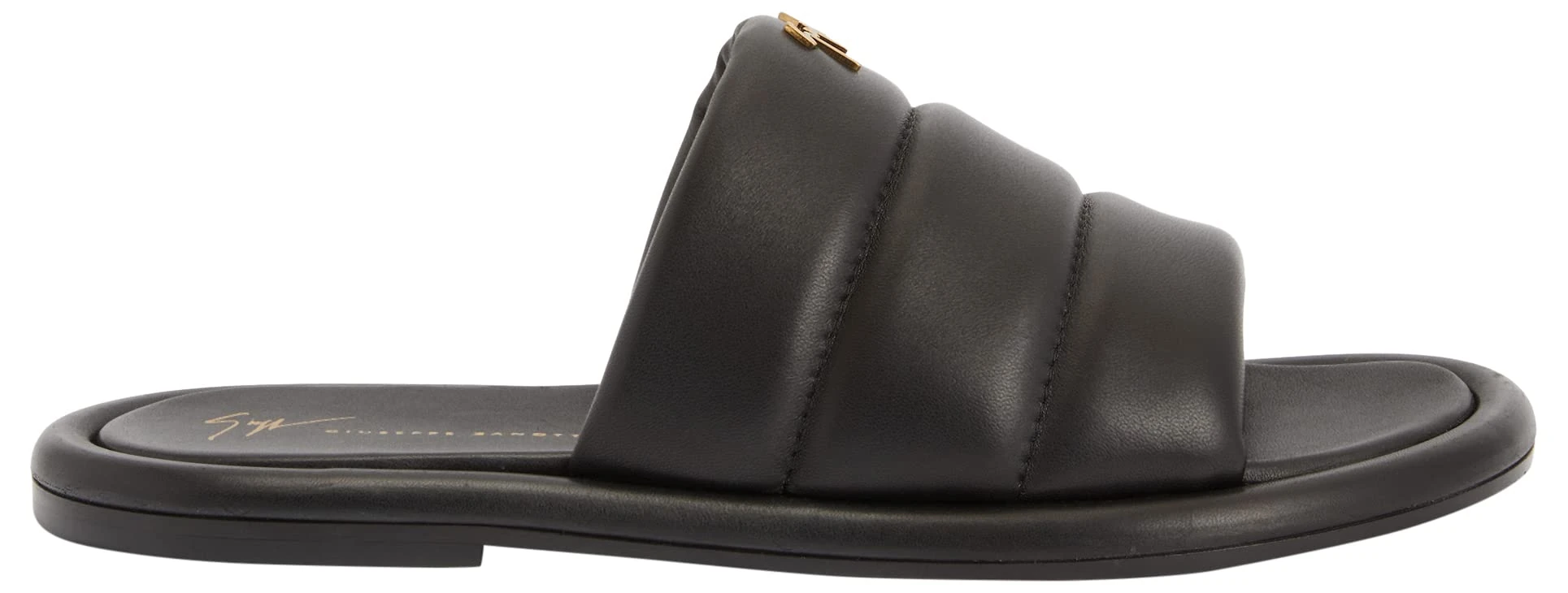Giuseppe Zanotti, Harmande Leather Flats, 5, Black