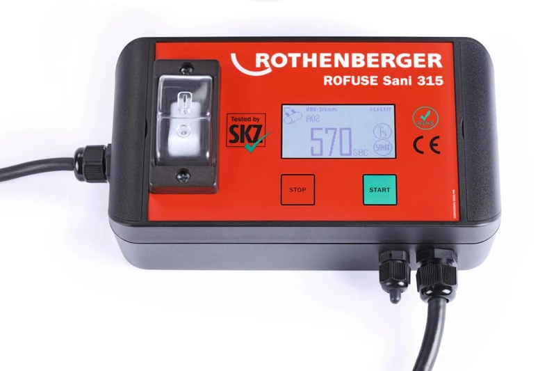 ROTHENBERGER 100002631 Roweld Refuse Sani 315 in Rocase Case