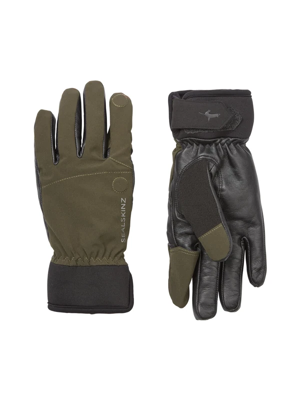 SEALSKINZ | Broome | Unisex Waterproof All Weather Sheepskin Palm Gloves | Sporting Glove | Three-Layer Insulation Technology