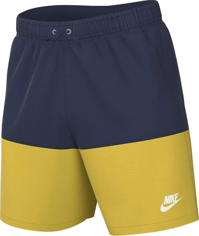 NIKE FB7811-411 M NK Club+ WVN Short CB Shorts Men's Midnight Navy/Vivid Sulfur/White Size M