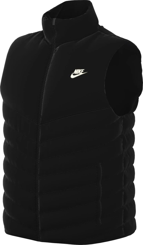 NIKE FB8201-011 M NK TF WR MIDWEIGHT VEST Jacket Men's BLACK/BLACK/SAIL Size XS