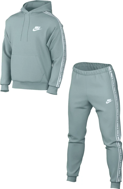 NIKE FB7296-309 M NK Club FLC GX HD TRK Suit Tracksuit Men's Mineral/White Size XL