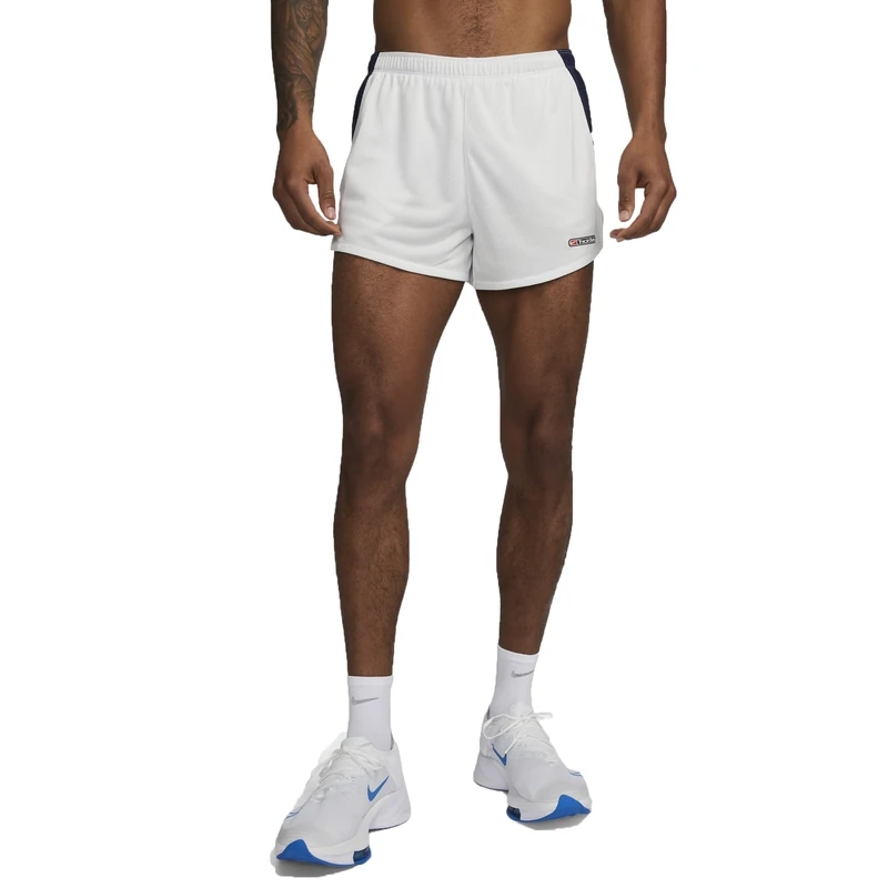 NIKE FB5541-121 M NK DF Track Club 3IN Short Shorts Men's Summit White/Midnight Navy/Summit W Size M