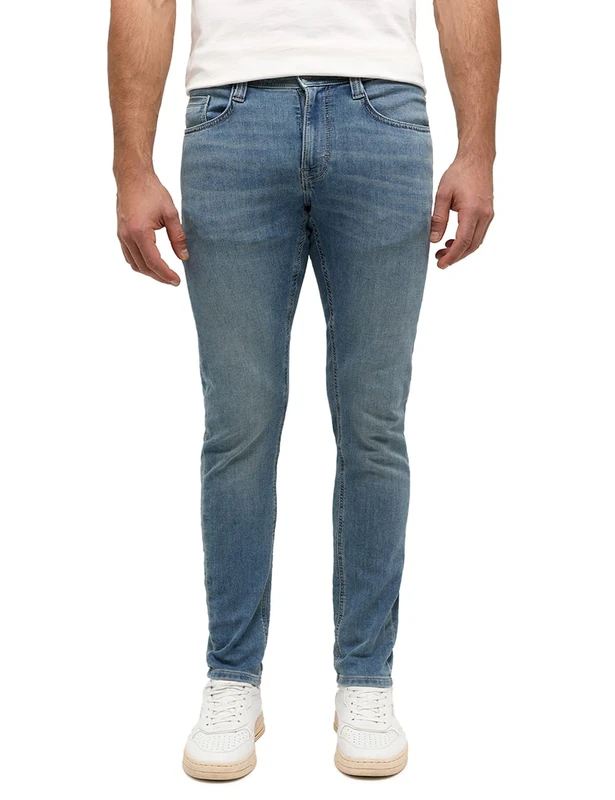 MUSTANG Men's Style Oregon Slim K Jeans, Mittelblau 313,