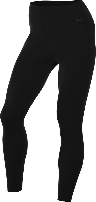 NIKE FB8848-010 W NK TF GO HR 7/8 TGHT Leggings Women's Black/Black Size XL