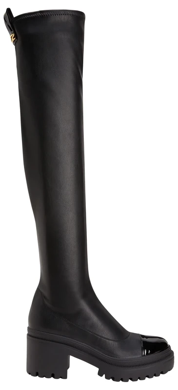 Giuseppe Zanotti, Avela Stretch Boots, 8, Black
