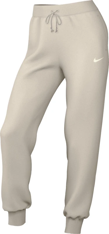 NIKE DQ5688-104 W NSW PHNX FLC HR Pant STD Pants Women's LT Orewood BRN/SAIL Size XL-S