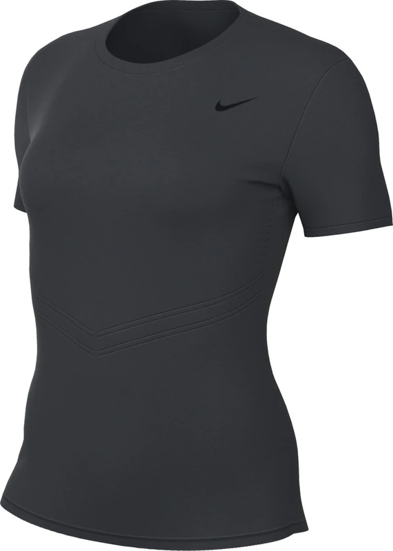 NIKE FB4473-010 W NK SWIFT WOOL DF SS TOP Sweatshirt Women's BLACK Size S