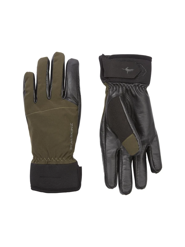 SEALSKINZ | Fordham | Unisex Waterproof All Weather Leather Goatskin Gloves | Sporting Glove | Three-Layer Insulation Technology