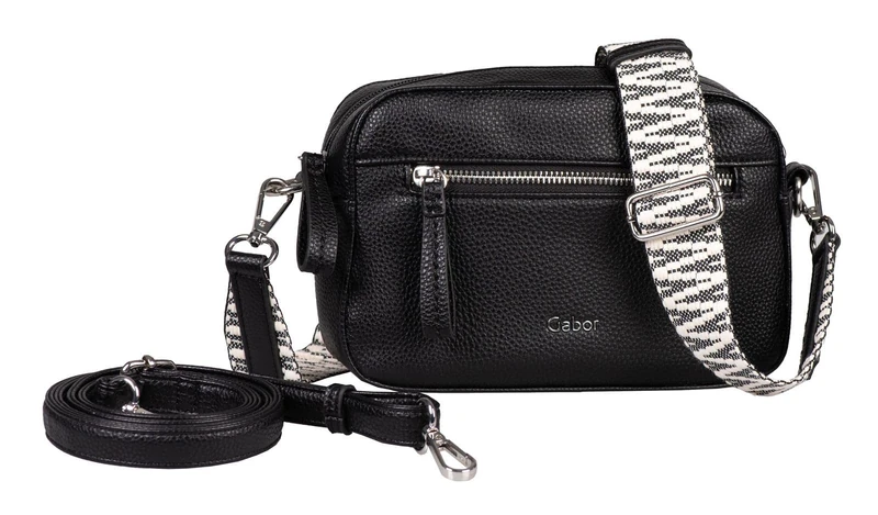 Gabor Bags Women's Silena Shoulder Bag, Black, black, M