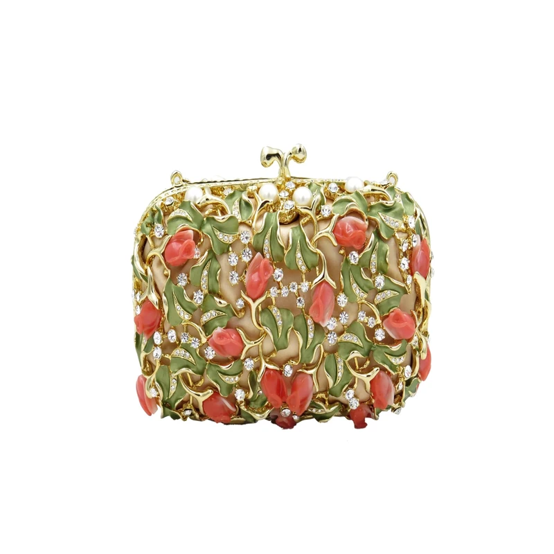 Sanetti Inspirations Women's Artisan-SNA-011 Clutch, Golden, One Size