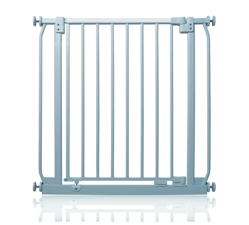 Safetots Elite Pressure Safety Gate, 71cm - 80cm, Matt Grey, Pressure Fit Stair Gate and Baby Barrier for Doors, Hallways and Spaces, Easy Installation
