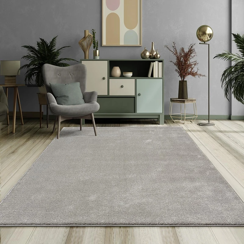 Mia´s Teppiche Emely Modern Soft Short Pile (17mm) Living Room Rug