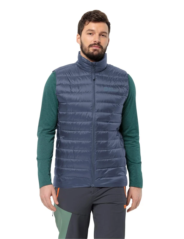 Jack Wolfskin Pilvi Down Vest M, Evening Sky, L