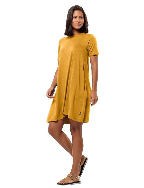 Jack Wolfskin Travel Dress, Curry, M - Image 1