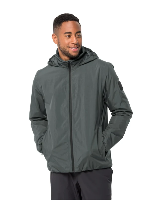Jack Wolfskin Textor JKT M Men's Jacket, Slate Green, M