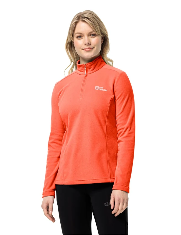 Jack Wolfskin Women's Taunus Hz W Pullover, Yellow, orange, L