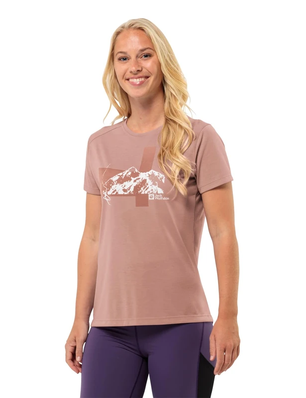 Jack Wolfskin Vonnan S/S Graphic T W