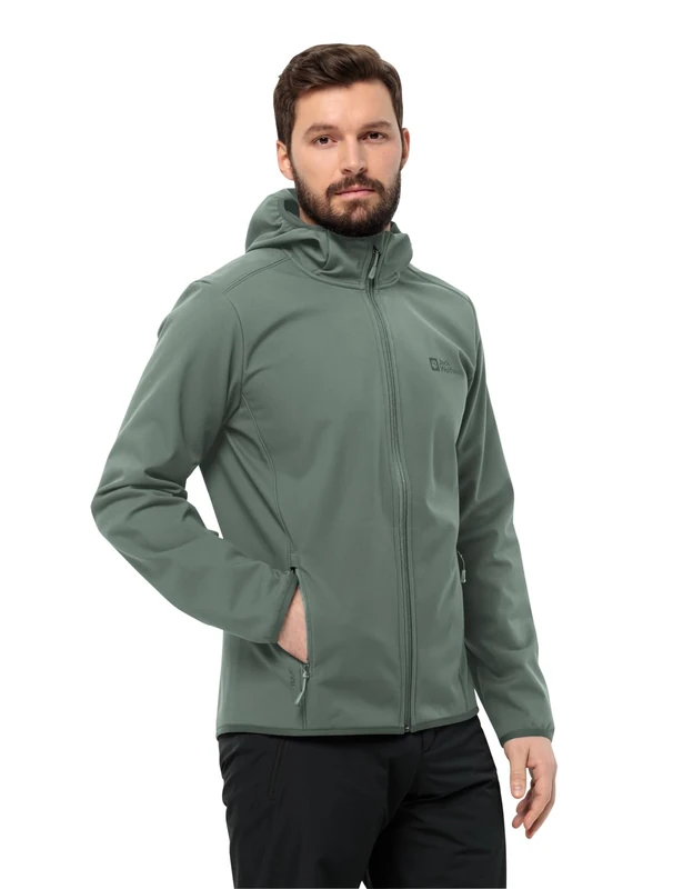 Jack Wolfskin Men's Bornberg Hoody M Softshell Jacket - Image 1
