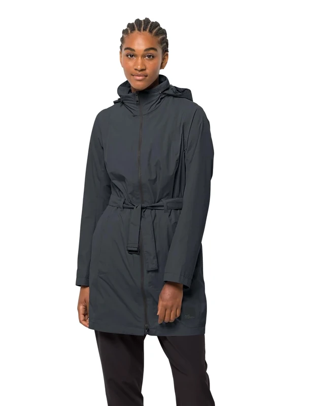 Jack Wolfskin Norden Port Coat W, Phantom, M