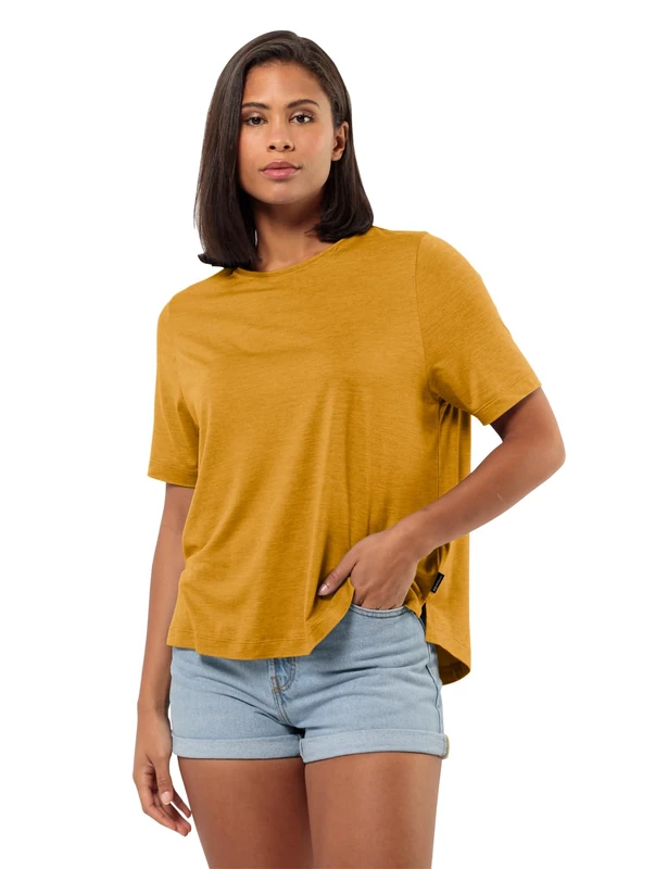 Jack Wolfskin Travel T W, Curry, XS