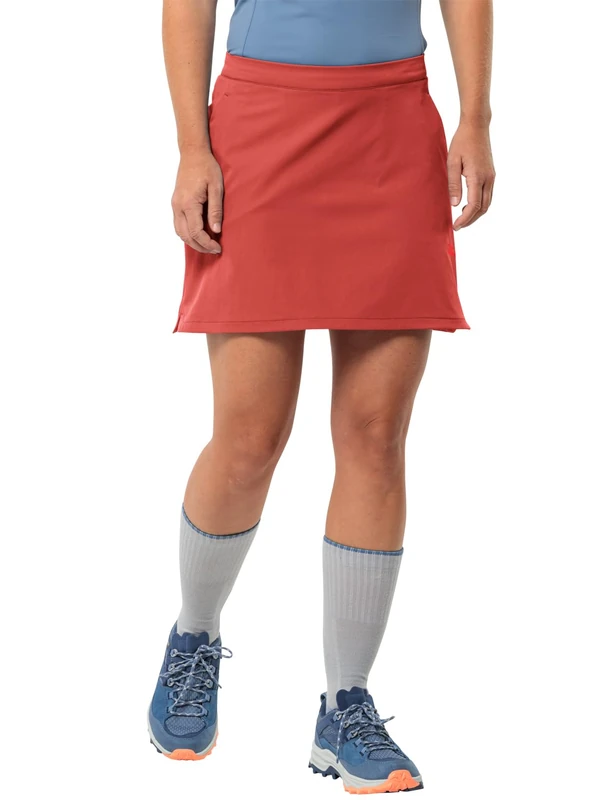 Jack Wolfskin Hiking Alpine Skort W, Vibrant red, 10